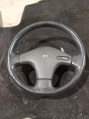 89-94 Nissan 240sx Factory Steering Wheel & Horn Button S13 • $120