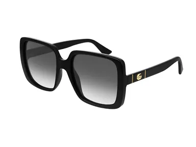 $282.69 • Buy Gucci Sunglasses GG0632S  001 Black Gray Woman