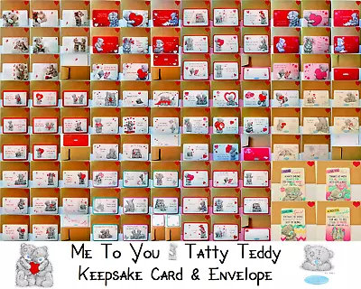 £2.69 • Buy ❤️ME TO YOU❤️Love Message KEEPSAKE CARD & ENVELOPE❤️Anniversary❤️Birthday❤️Gift