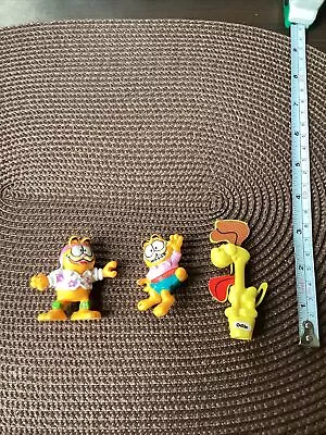 Vintage Garfield Figure Figurine Toy 1981 United Feature Syndicate Lot + Odie • $7.99