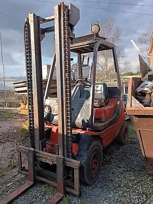 Linde 2.5 Ton Diesel Forklift Cheap And Cheerful Good Tyres Running And Working • £2950