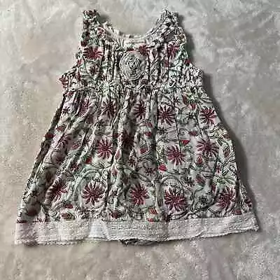 Mimi & Maggie White Floral Baby Dress 18 Months • $3