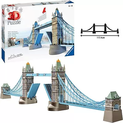 London Tower Bridge 3D Jigsaw Puzzle 216 Pieces No Glue Required • £35.90