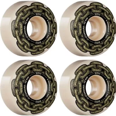 Bones Wheels  X-Formula X97 V1 STD Skateboard Wheels - 52mm 97a (Set Of 4) • $40.99