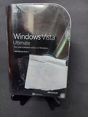 Microsoft Windows Vista Ultimate Sealed 32 64 Bit Service Pack 1 Full Install... • $220