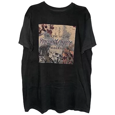 Vintage 1999 Malevolent Creation T-Shirt XL Dismember Incantation Suffocation • $125