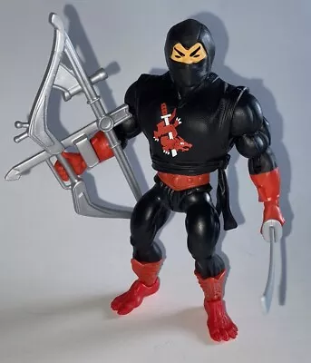 2021 Mattel MASTERS OF THE UNIVERSE ORIGINS  WAVE 4 NINJOR LOOSE COMPLETE +BONUS • $34.99