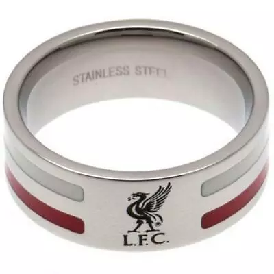 £20.74 • Buy Liverpool FC Colour Stripe Ring Small (football Club Souvenirs Memorabilia)