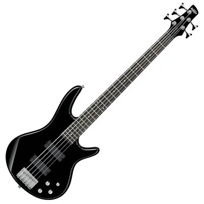 Ibanez Electric Bass Guitar Gio GSR205 Black 5 W/Gig Bag Shipping From Japan • $374.99