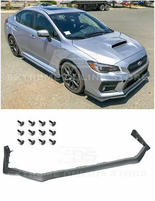 $149.98 • Buy EOS V-Limited Style Polyurethane Front Bumper Lower Lip For WRX STI 2015-UP
