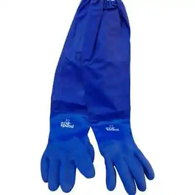 PondXpert Heavy Duty - One Size Fits All Pond Gloves 60cm Long Oasis Lotus • £16.95