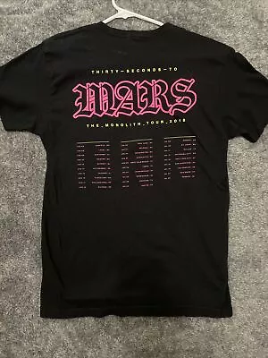 30 Seconds To Mars 2018 Monolith Tour T-Shirt Size Men's Small • £14.24