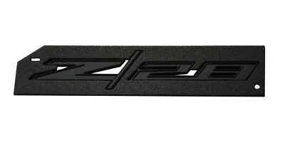 1x Z/28 Fender Emblem Badge Adhesive Nameplate For 2014-2020 Camaro Matte Black • $16.14