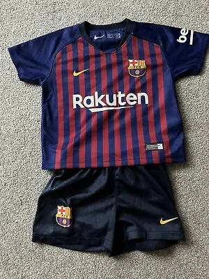 Nike Football Kit Baby Toddler 9-12 Months • £5