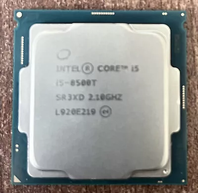 Intel Core I5-8500T 2.1GHZ 6 Core 6 Thread CPU • $69