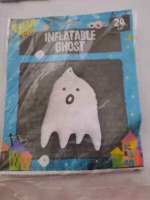 Inflatable Ghost 24c M Halloween Party Decoration Blow Up Ghost NEW • £3.97