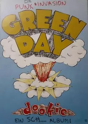 Green Day Dookie Original 1994 German Concert Poster • $149.95