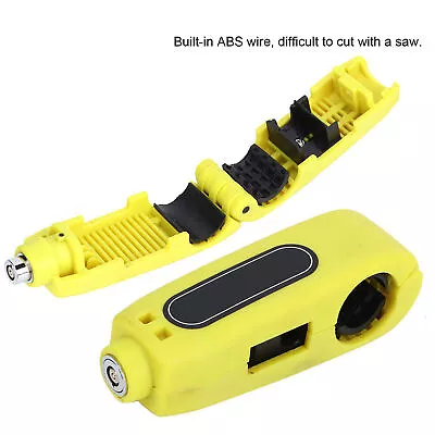 Car Motorcycle Handlebar Brake Lever Lock Throttle Grip Anti Theft Security • $15.09