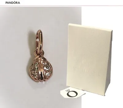 Brand New In Box - Pandora Rose Lucky Ladybird Mini Dangle Charm - 783043C01 • $45