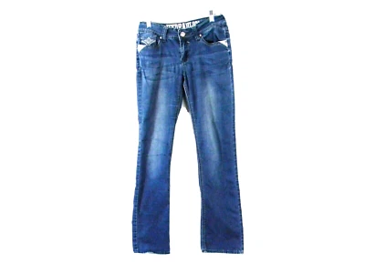 $13.97 • Buy Hydraulic Women's Jeans Size 9/10 Lola Curvy 5 Pockets Studded Embroidered