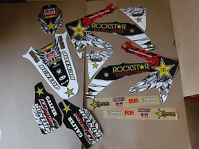 Rockstar PTS  Team Graphics Honda CRF450 CRF450R  2005 2006 2007 2008 • $54.99