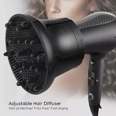 Universal Hair Dryer Diffuser Hair Curl Blower Styling Hairdressing Salon Supply • £10.90