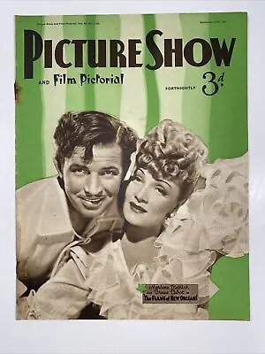 PICTURE SHOW Movie Magazine September 27 1941 Marlene Dietrich And Bruce Cabot • $27.96