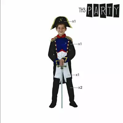 Costume For Children Multicolour (4 Pieces) Napoleon • £68.28