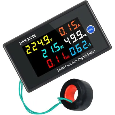 100A AC LED Voltage Panel Digital Power Watt Meter Monitor KWh Voltmeter Ammeter • $31.28