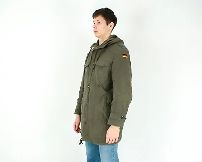 SCHWARZ SULZBACH Bundeswehr 1982 Men M West Germany Army Parka Jacket Vtg Coat • $273.81