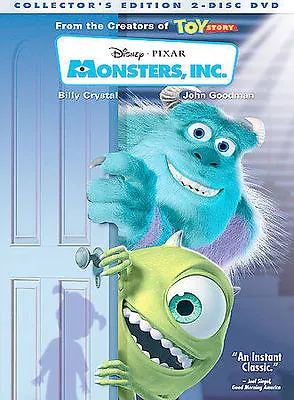 Monsters Inc. (DVD 2002 2-Disc Set Collectors Edition) New Factory Sealed  • $10.69