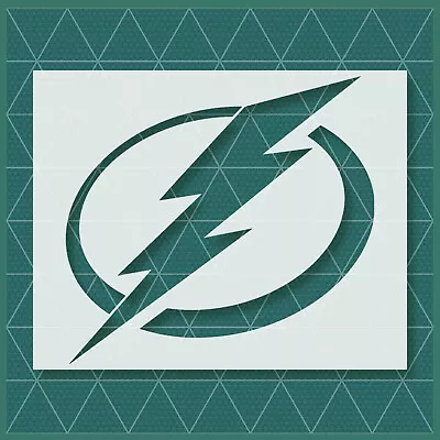 Tampa Bay Lightning Stencil - Reusable & Durable 10 Mil Mylar • $10.99