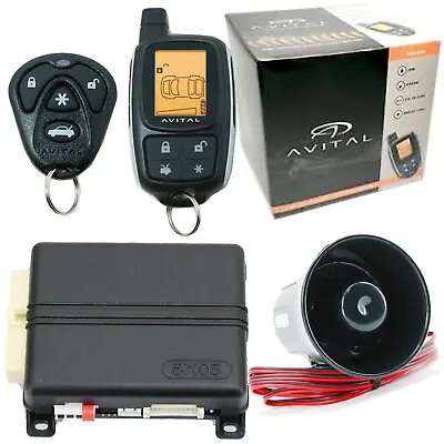 Avital 5305L 2-Way Remote Auto Car Starter Alarm Security System Replaced 5303L • $159.99