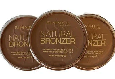£5.45 • Buy Rimmel Natural Bronzer Waterproof Bronzing Powder