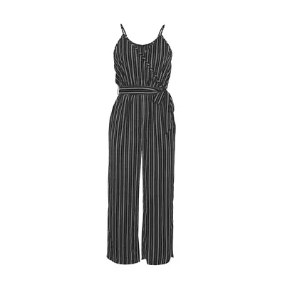 Jumpsuit Women Summer Striped Sleeveless  V-neck Lace  Overall Pants Beach5990 • $22.74