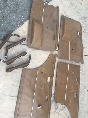 Door Panel Interior Set Brown Panels  Mercedes 280SE W108 W109 (1965-1973) • $600