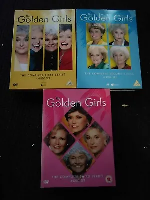 The Golden Girls - First Three Series DVD Box Sets. Multibuy Discount Available • £4.99