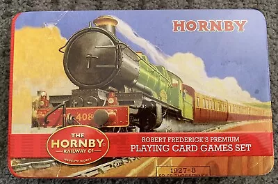 Hornby Trains Robert Frederick's Premium Playing Card Games Set Boxed Tin • £7.99