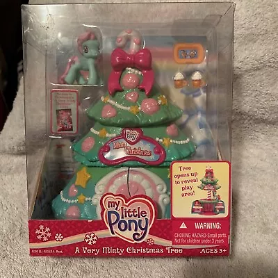 NEW Sealed My Little Pony Ponyville A Very Minty Christmas Tree Pop-Up Playset • $58.26