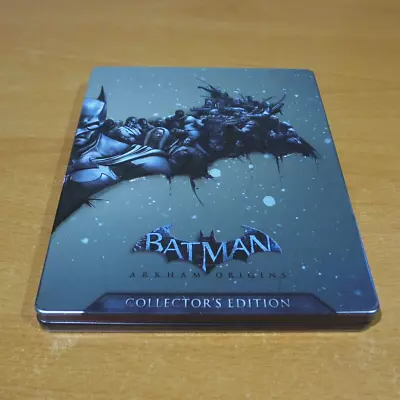 PS3 Game - BATMAN ARKHAM ORIGINS ( COLLECTOR'S EDITION STEELBOOK ) WITH MANUAL • $34.95