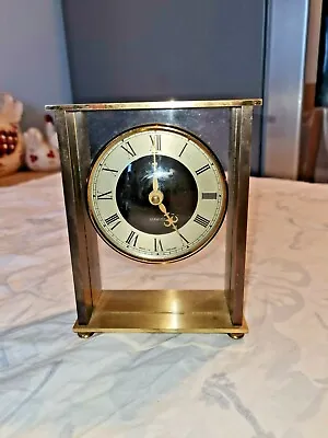 £29.99 • Buy Vintage Mid Century Solid Brass Metamec Carriage / Mantel Clock 