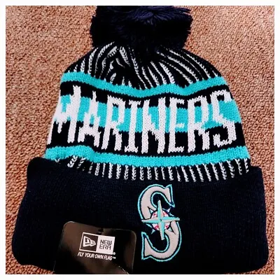 Seattle Mariners Mlb Baseball Beanie Hat. • $25