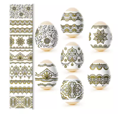 Easter Egg Shrink Wraps Gold • $2.20