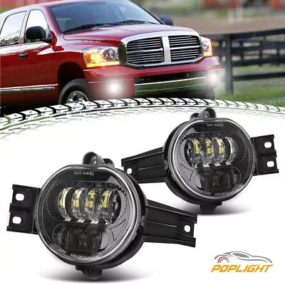 For 2002-2008 Dodge Ram 1500 2500 3500 Bumper Driving Fog Lights Lamps Pair • $59.99