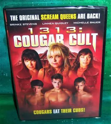 New Rare Oop Linnea Quigley 1313 Cougar Cult Gay Interest Horror Movie Dvd 2011 • $14.95