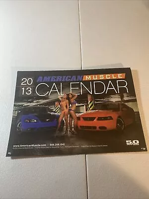 2013 American Muscle Calendar Classic Car Calendar Memorabilia • $15
