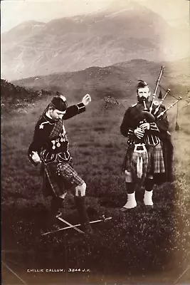 Scotland Ghillie Callum Scottish Sword Dances Vintage Print Ca.1880 • $116.50