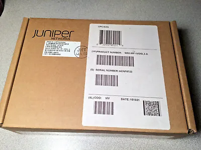 Juniper Networks SRX-MP-1VDSL2-A VDSL VDSL2 VDSL2-A MPIM For SRX New Sealed • $20.06