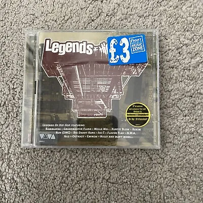 £6.15 • Buy 2 CDs Legends Of Hip Hop Album 2002 RUN DMC Eminem Snoop 2 PAC NAS NWA Rakim DLB