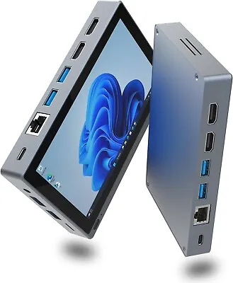 5.5  Touch Screen Mini PC Micro Computer Desktop J4125 8GB+128GB With Battery • $239